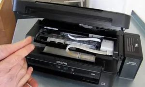 Cara Scan Epson L565