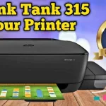 cara instal printer HP Ink Tank 315