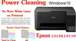 Cara Cleaning Epson L3150