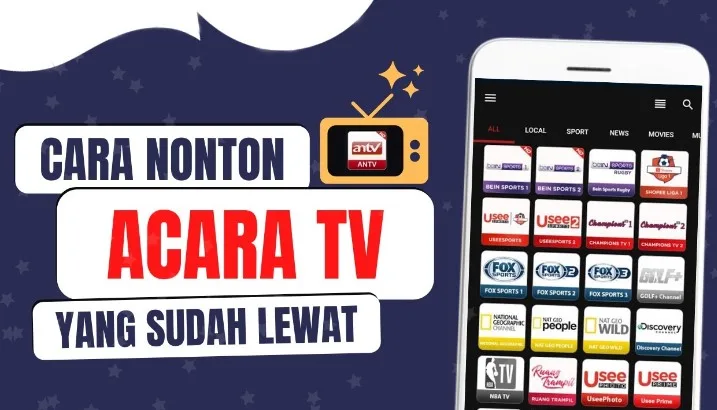 Cara Menonton Siaran Ulang TV