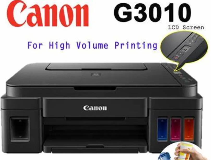 Cara Scan Printer Canon G3010