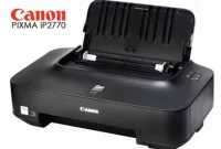 Cara Install Printer Canon ip2770