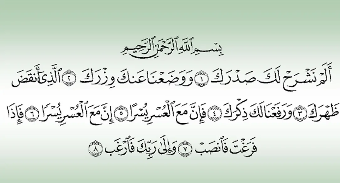 Surat Al Insyirah