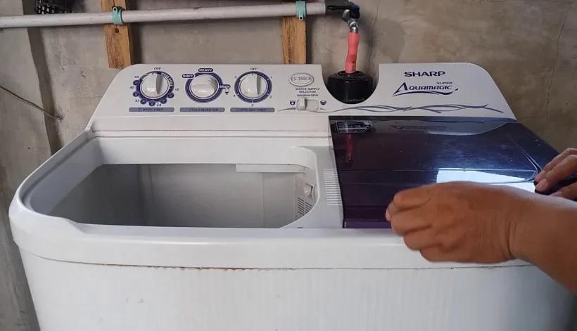 Cara Menggunakan Mesin Cuci 2 Tabung Sharp