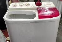 Cara Kerja Mesin Cuci 2 Tabung
